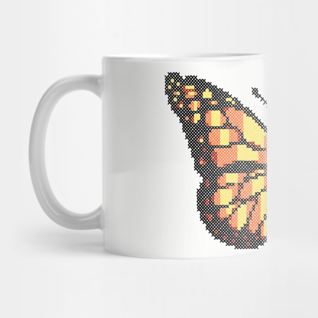 Butterfly Cross Stitch by ColorMix Studios